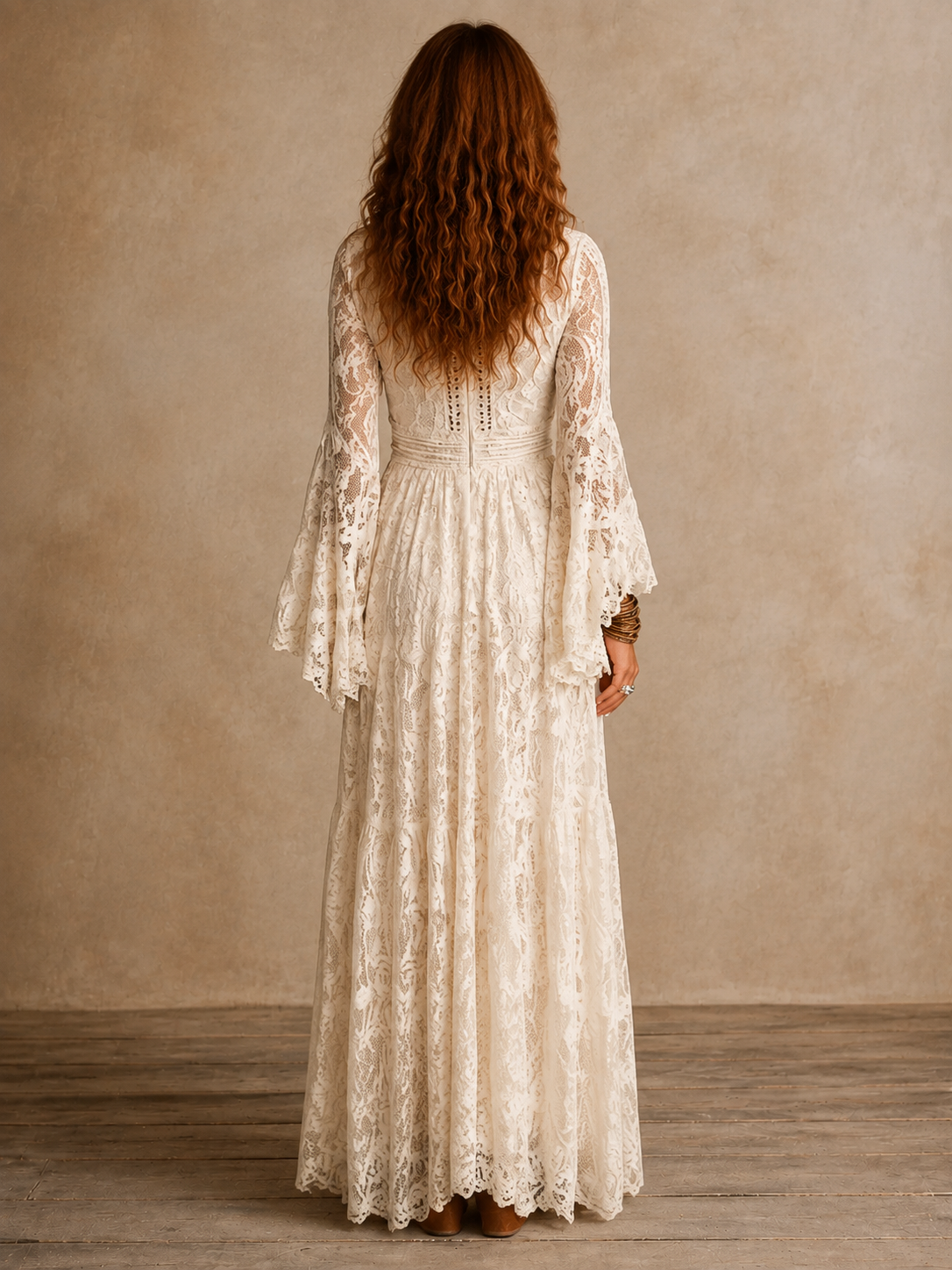 Emily | Vintage Silhouette Maxi Dress for Women