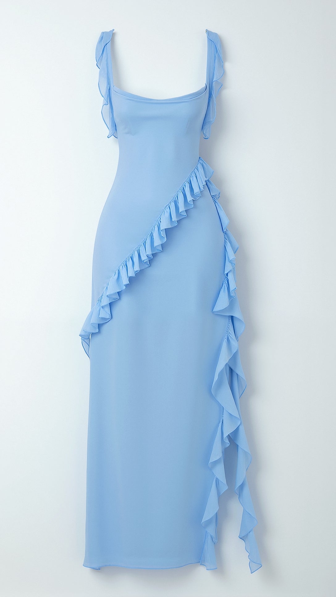 Susan | Ruffled Maxi Dress